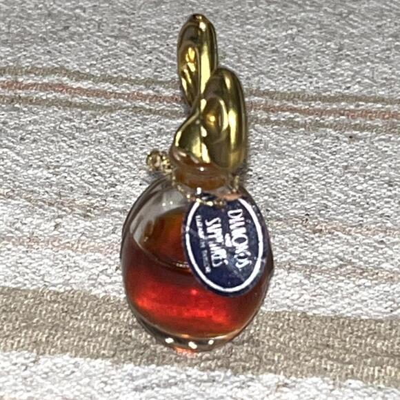 Vintage Elizabeth Taylor White Diamonds Parfum Miniature Splash .12 fl oz/3.7ml - Picture 2 of 4